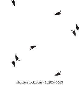Abstract vector monochrome background. Halftone illustration pattern