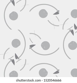 Abstract vector monochrome background. Halftone illustration pattern
