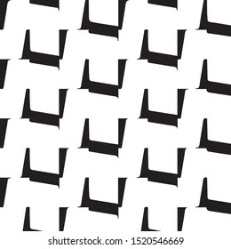 Abstract vector monochrome background. Halftone illustration pattern
