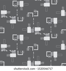 Abstract vector monochrome background. Halftone illustration pattern