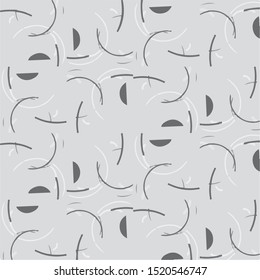 Abstract vector monochrome background. Halftone illustration pattern
