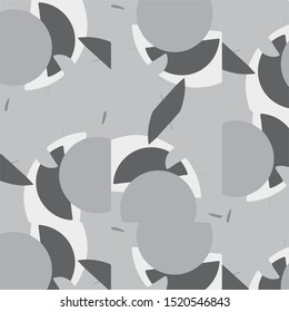 Abstract vector monochrome background. Halftone illustration pattern