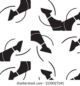 Abstract vector monochrome background. Halftone illustration pattern