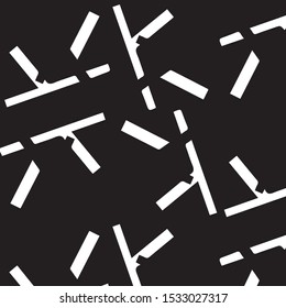 Abstract vector monochrome background. Halftone illustration pattern