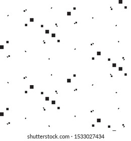 Abstract vector monochrome background. Halftone illustration pattern