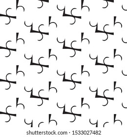 Abstract vector monochrome background. Halftone illustration pattern