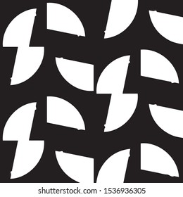Abstract vector monochrome background. Halftone illustration pattern