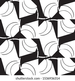 Abstract vector monochrome background. Halftone illustration pattern