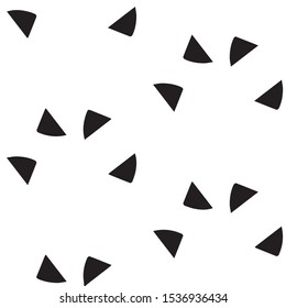 Abstract vector monochrome background. Halftone illustration pattern