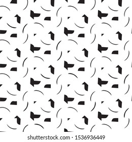 Abstract vector monochrome background. Halftone illustration pattern