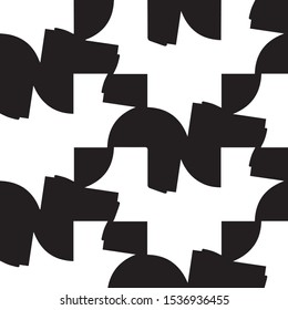 Abstract vector monochrome background. Halftone illustration pattern