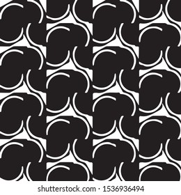 Abstract vector monochrome background. Halftone illustration pattern