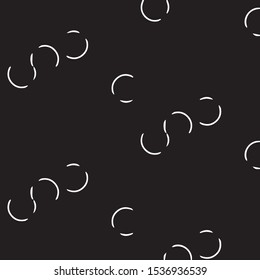 Abstract vector monochrome background. Halftone illustration pattern