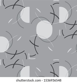 Abstract vector monochrome background. Halftone illustration pattern