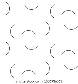 Abstract vector monochrome background. Halftone illustration pattern