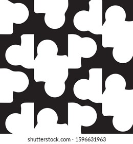 Abstract vector monochrome background. Halftone illustration pattern