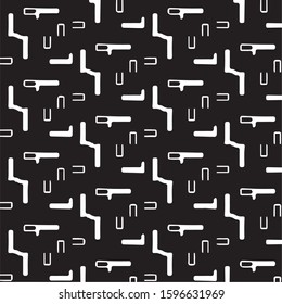 Abstract vector monochrome background. Halftone illustration pattern