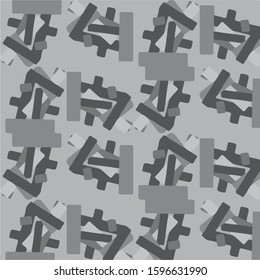 Abstract vector monochrome background. Halftone illustration pattern