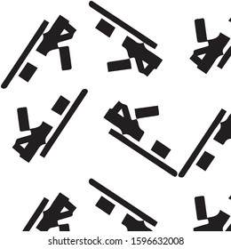 Abstract vector monochrome background. Halftone illustration pattern