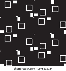 Abstract vector monochrome background. Halftone illustration pattern