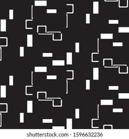 Abstract vector monochrome background. Halftone illustration pattern