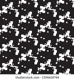 Abstract vector monochrome background. Halftone illustration pattern