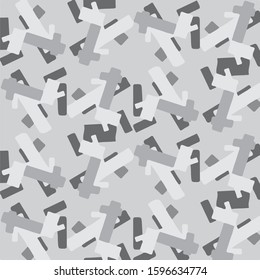 Abstract vector monochrome background. Halftone illustration pattern
