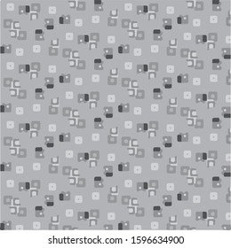 Abstract vector monochrome background. Halftone illustration pattern