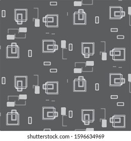 Abstract vector monochrome background. Halftone illustration pattern