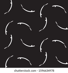 Abstract vector monochrome background. Halftone illustration pattern