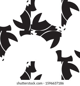 Abstract vector monochrome background. Halftone illustration pattern