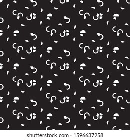 Abstract vector monochrome background. Halftone illustration pattern