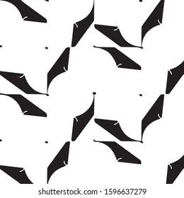 Abstract vector monochrome background. Halftone illustration pattern