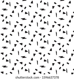 Abstract vector monochrome background. Halftone illustration pattern