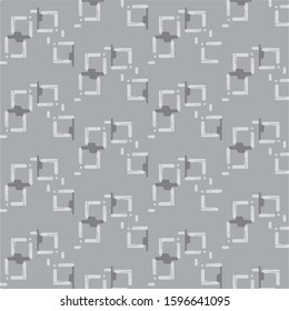 Abstract vector monochrome background. Halftone illustration pattern