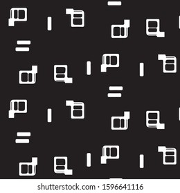 Abstract vector monochrome background. Halftone illustration pattern