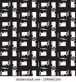 Abstract vector monochrome background. Halftone illustration pattern