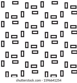 Abstract vector monochrome background. Halftone illustration pattern