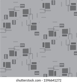 Abstract vector monochrome background. Halftone illustration pattern