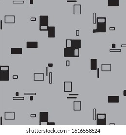 Abstract vector monochrome background. Halftone illustration pattern