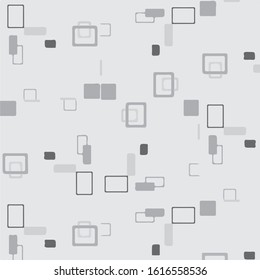 Abstract vector monochrome background. Halftone illustration pattern