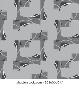 Abstract vector monochrome background. Halftone illustration pattern