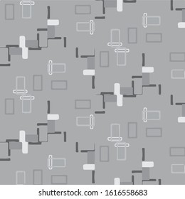 Abstract vector monochrome background. Halftone illustration pattern