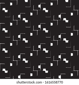 Abstract vector monochrome background. Halftone illustration pattern
