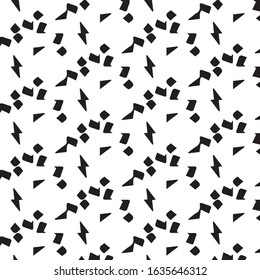Abstract vector monochrome background. Halftone illustration pattern