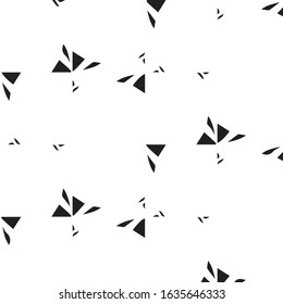 Abstract vector monochrome background. Halftone illustration pattern