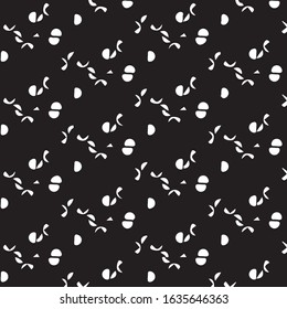Abstract vector monochrome background. Halftone illustration pattern