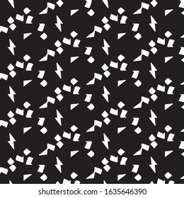 Abstract vector monochrome background. Halftone illustration pattern