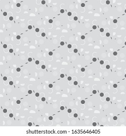 Abstract vector monochrome background. Halftone illustration pattern