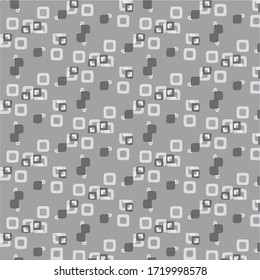 Abstract vector monochrome background. Halftone illustration pattern
